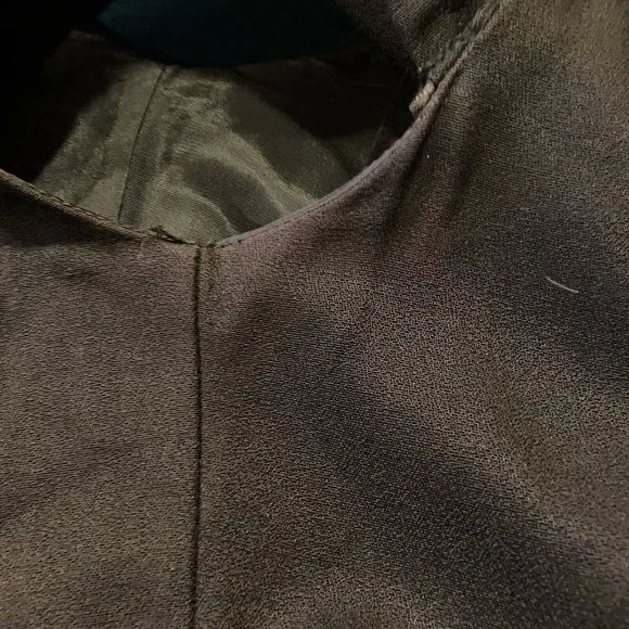 🔥SOLD🔥ET AL Vintage Retro Jumpsuit Off the Shoulder Black - Picture 6 of 8